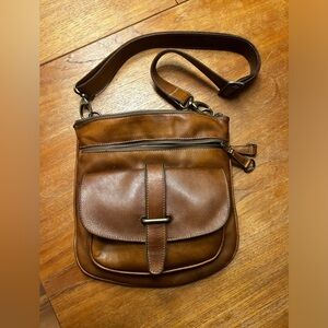 Roots Canada Crossbody Side Saddle Bag